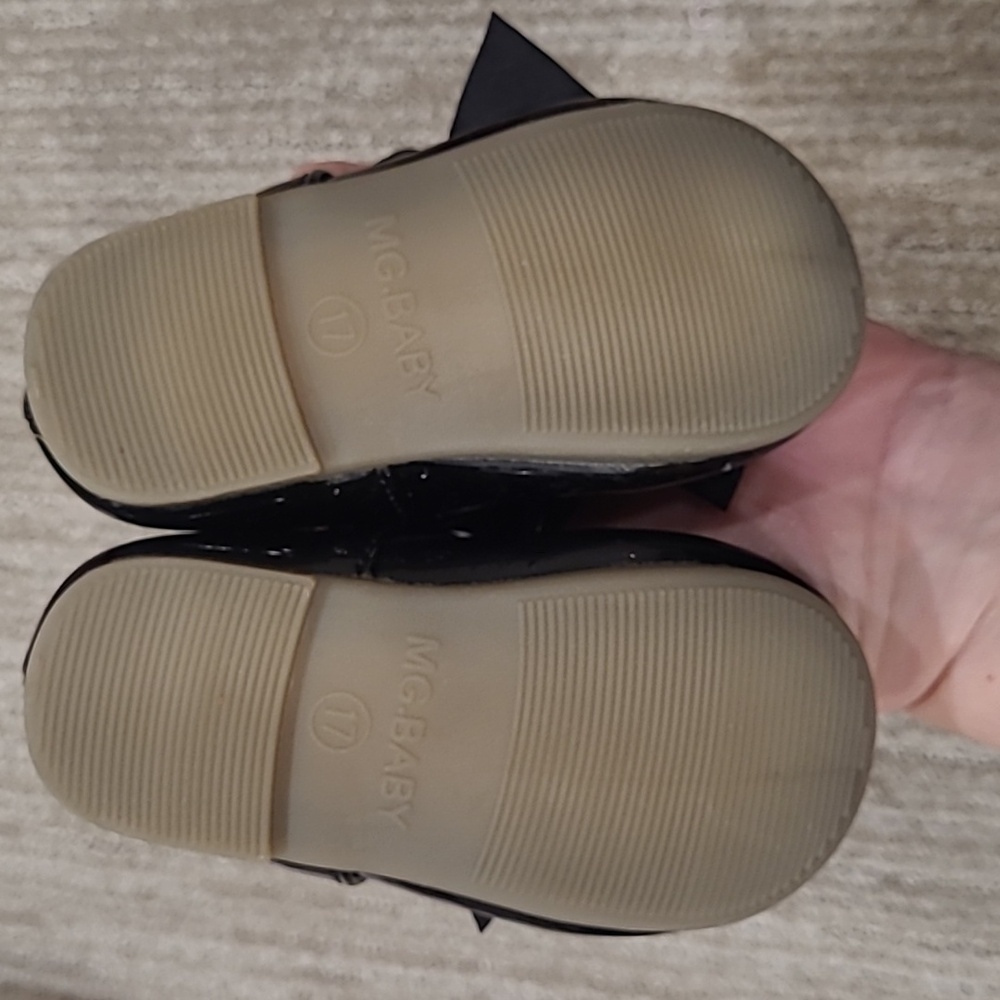 Black Baby Shoes - Picture 4 of 5